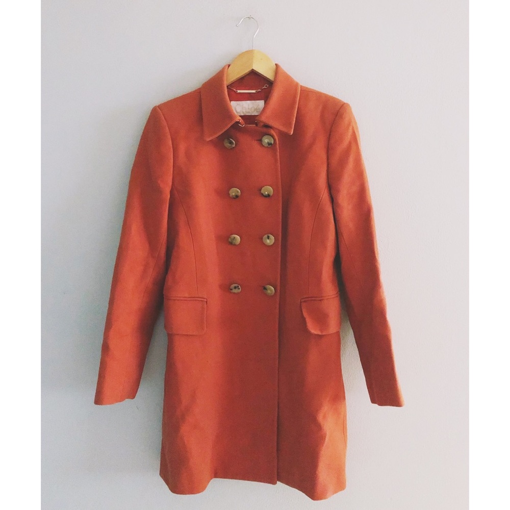 Chloe Double Breasted Peacoat